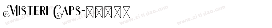 Misteri Caps字体转换